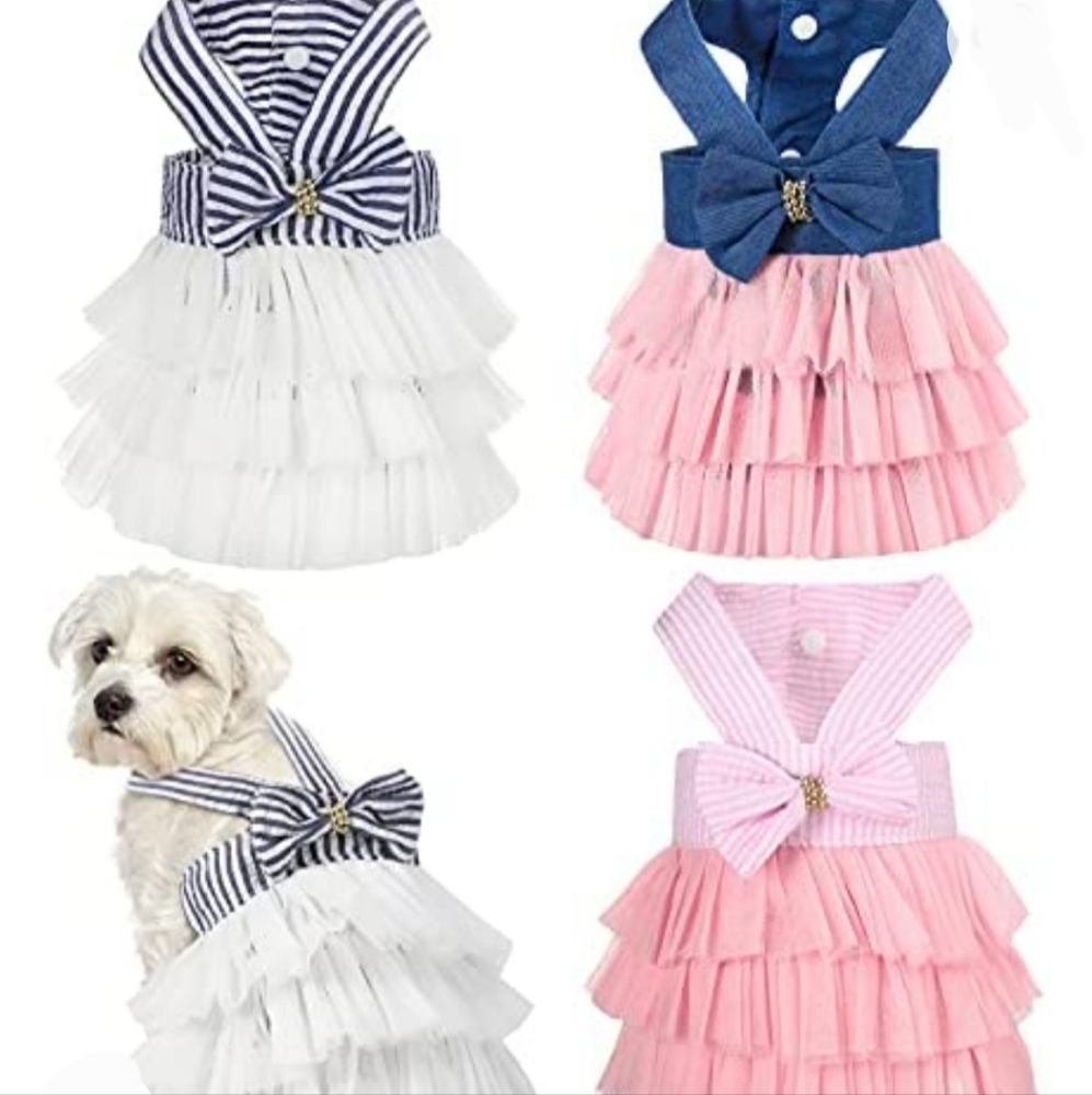 3 Beautiful Dog Dresses